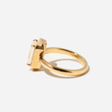 2.08 ct Lab-Grown Emerald-cut Diamond Mirage Halo Ring