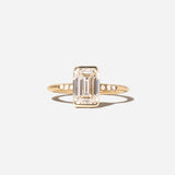 2.73 ct Lab-Grown Emerald-cut Diamond Abundance Ring