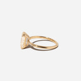 2.73 ct Lab-Grown Emerald-cut Diamond Abundance Ring