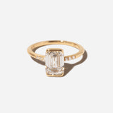 2.73 ct Lab-Grown Emerald-cut Diamond Abundance Ring