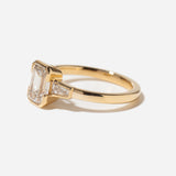 Emerald-cut Ponte Three-Stone Ring