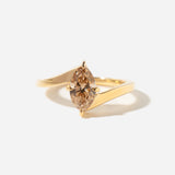 1.06 ct Fancy Brown Marquise Cayan Solitaire