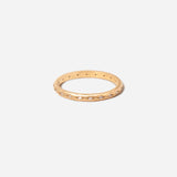 2 mm Scallop Band with White Diamonds