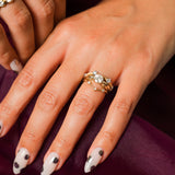 1.02 ct Lab-Grown Round Diamond Arcos Ring