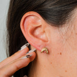 ZAHA Champagne Diamond Earrings