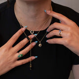 Black Jade Open Necklace