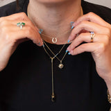 Baguette Horseshoe Necklace
