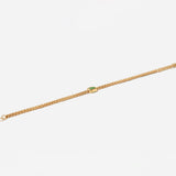 Emerald-Cut Emerald Small Box Chain Bracelet