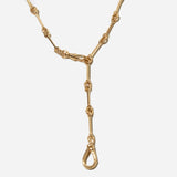 Exclusive Horse Bit Bar and Link Chain with Watch Fob Clasp