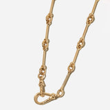 Exclusive Horse Bit Bar and Link Chain with Watch Fob Clasp