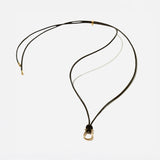 Fortuna Leather Necklace