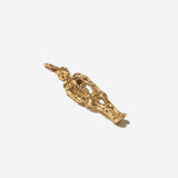 Golden Bones Skeleton Charm