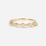 Five-Stone White Diamond Theia Ring