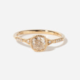 Diamond Cushion Deco Ring