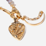 Mini Gold Guitar Pick Pendant