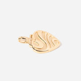 Mini Gold Guitar Pick Pendant