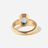 2.70 ct Blue Parti-colored Sapphire Cosmic Solitaire