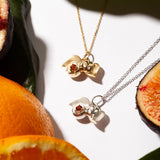 Apricot Citrine Necklace