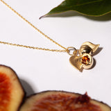 Apricot Citrine Necklace