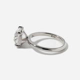 3.45 ct Platinum Old Mine Coursiere