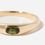 Forest Green Australian Sapphire Petite Risa Ring