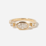0.75 ct Oval Diamond Hikaru Ring