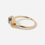 1.15 ct Blue Pear Sapphire Masumi Ring