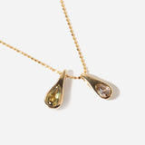 0.23 ct Rose-cut Champagne Diamond Chrysalis Charm 4