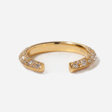 Frankie Half Diamond Open Band