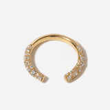 Frankie Half Diamond Open Band