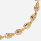 Small Vanguard Diamond Line Bracelet