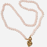 Rose Quartz Beaded Necklace