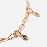 Multi-Shape Bezel Necklace