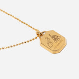Gli Amanti Mini Tarot Necklace