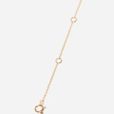 Tiny Bead Diamond Starburst Necklace