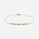 Luna Curved Bar Bracelet