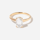 1.34 ct Rose-cut Cushion Diamond Juniper Ring