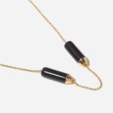 Black Jade Open Necklace