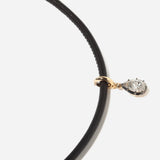 Lab-Grown Pear Diamond Collet Charm