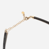 3 mm Leather Cord Choker