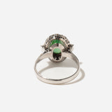 Jade Halo Ring, c1970