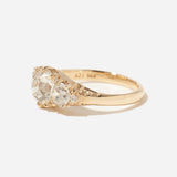 1.41 ct Old Mine Eliette Half Hoop Ring