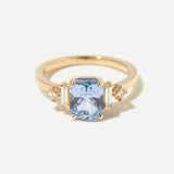 2.51 ct Radiant Blue Sapphire Josie Ring