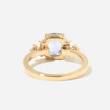 2.51 ct Radiant Blue Sapphire Josie Ring