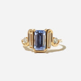 2.18ct Baguette Sapphire Wave Ring