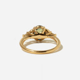 1.97 ct Parti-Sapphire and Crescent Diamond Neptune Ring