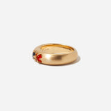 Carnelian & Sapphire Devotion II Ring