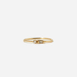 Tapered Baguette & Prong Diamond Ring