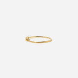 Tapered Baguette & Prong Diamond Ring