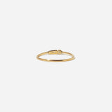 Tapered Baguette & Prong Diamond Ring